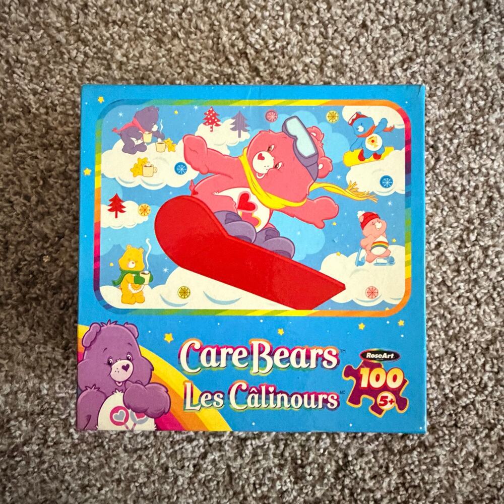 Vintage Care Bears Puzzle 100 Pieces RoseArt 2006